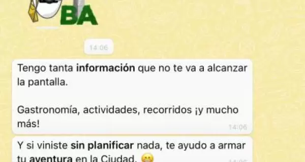 Las recomendaciones de Boti para el Turismo en la Ciudad