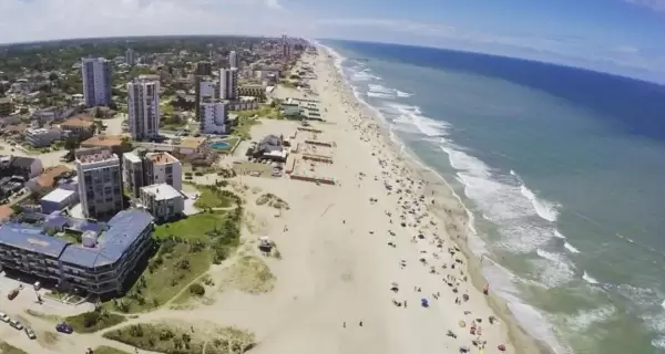 Playas amplias y arena suave, el sello caracter�stico de Villa Gesell, uno de los destinos favoritos del verano argentino.