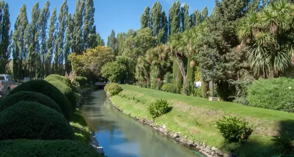 Paisaje de un miradoe en Gaiman