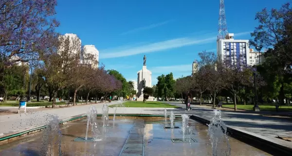 Vista panor�mica del centro de Bah�a Blanca desde uno de sus edificios m�s altos.