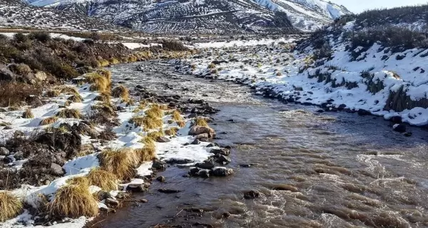 Paisaje t�pico de Malarg�e, Mendoza, un destino donde conviven monta�as, volcanes, cuevas y lagunas �nicas.