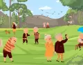Jubilados disfrutando de un viaje gratuito con PAMI en destinos tur�sticos de Argentina.