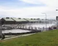 Paisaje termal de Copahue, con sus vapores, aguas y barros volc�nicos en plena cordillera neuquina.