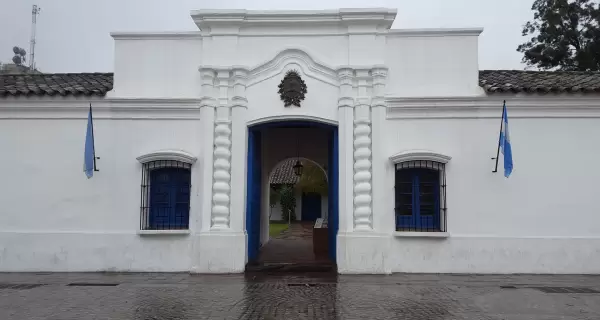 Fachada de la Casa Hist�rica de la Independencia en Tucum�n, donde el 9 de julio de 1816 se firm� la declaraci�n que dio origen a la Naci�n Argentina.