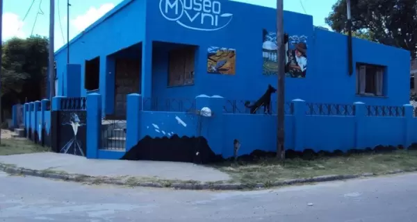 Fachada del Museo OVNI en Victoria, un espacio �nico en Argentina dedicado al estudio y difusi�n del fen�meno extraterrestre.
