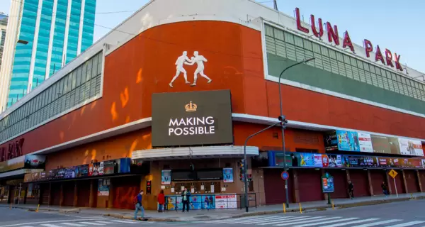 Vista del Luna Park