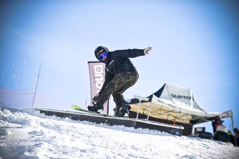 Snowbord y Sky en Cerro Bayo