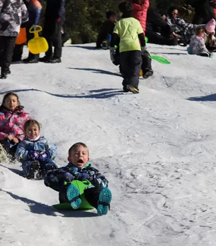 El invierno argentino en la nieve