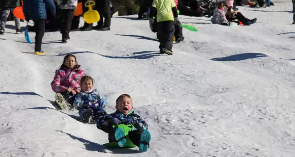 El invierno argentino en la nieve
