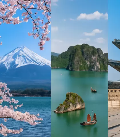 Tailandia, Jap�n, Vietnam y Corea del Sur son los destinos preferidos