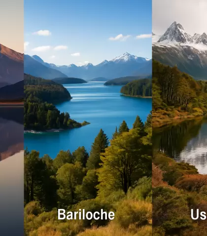 Tres de los destinos favoritos