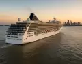 Un crucero zarpa desde la terminal de Buenos Aires, una de las m�s activas del turismo mar�timo en Sudam�rica.