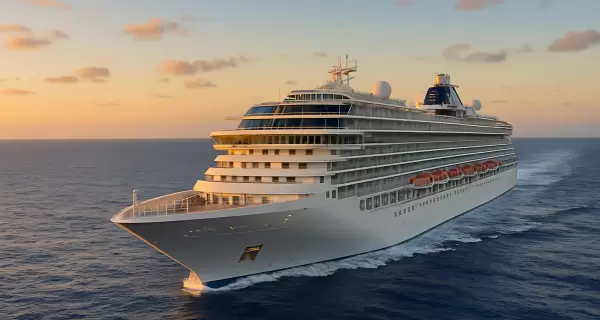 Crucero de lujo en altamar, con dise�o elegante, servicios exclusivos y atenci�n personalizada.