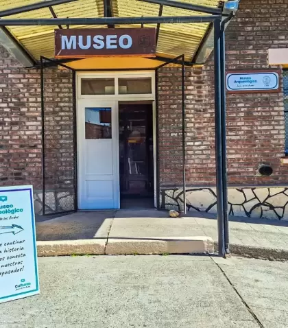 Entrada del Museo Mapuche de Junin de los Andes