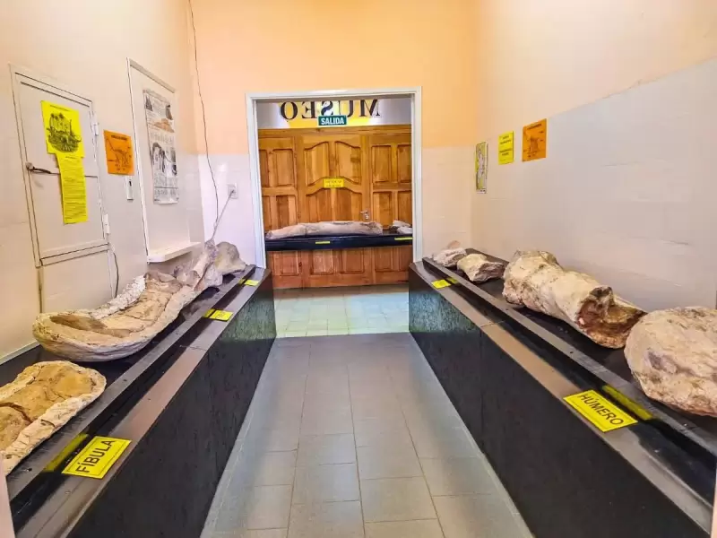 Interior del Museo Mapuche de Junin de los Andes