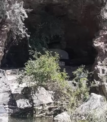 Cueva del Indio, La Falda