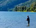 Pesca deportiva en Lago Moreno