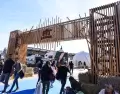 Entrada principal de La Rural durante una edici�n anterior de FIT en Buenos Aires
