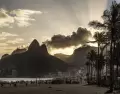 Atardecer en las playas de Brasil
