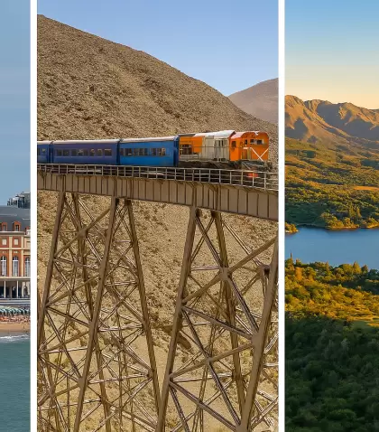Mar del Plata, el norte andino y las sierras cordobesas reflejan los or�genes del turismo argentino.