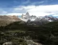 Una de las vistas m�s impresionantes del Fitz Roy y los paisajes patag�nicos.