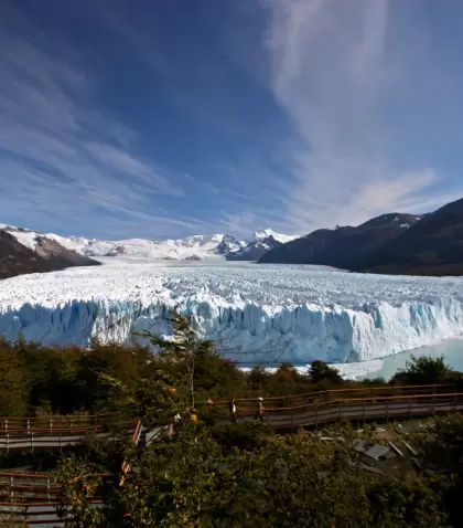 El Glaciar Perito Moreno, en el Parque Nacional Los Glaciares, es una de las maravillas naturales m�s impactantes del mundo.
