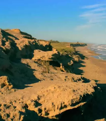 En febrero, muchas playas argentinas se disfrutan m�s por la baja de gente y el ritmo m�s calmo.