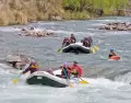 El r�o Atuel es el centro de muchas actividades de aventura.