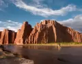 Quebrada de las Conchas muestra sus colores intensos en oto�o.