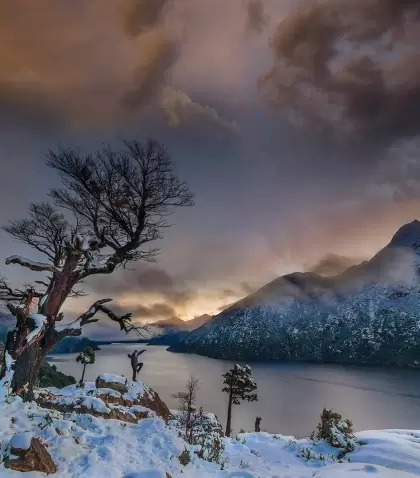 Bariloche en junio muestra justamente una versi�n m�s silenciosa, accesible y menos apurada.