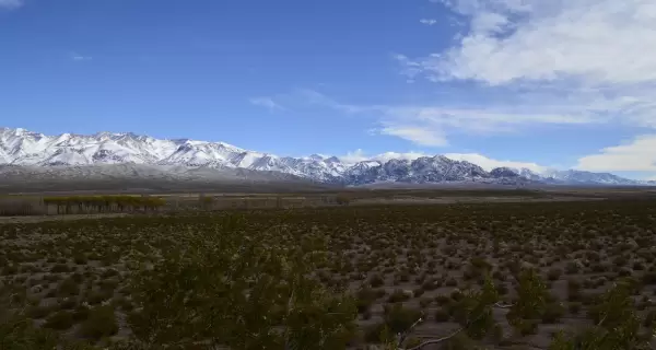 Mendoza en invierno acompa�a los viajes lentos.