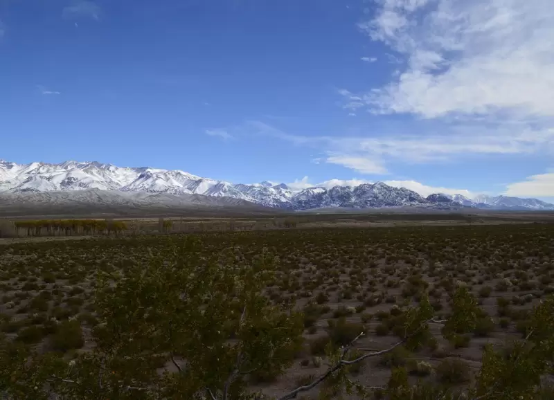 Mendoza en invierno acompa�a los viajes lentos.
