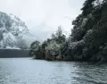 La nieve puede ser una excusa para mirar la Patagonia con m�s calma.
